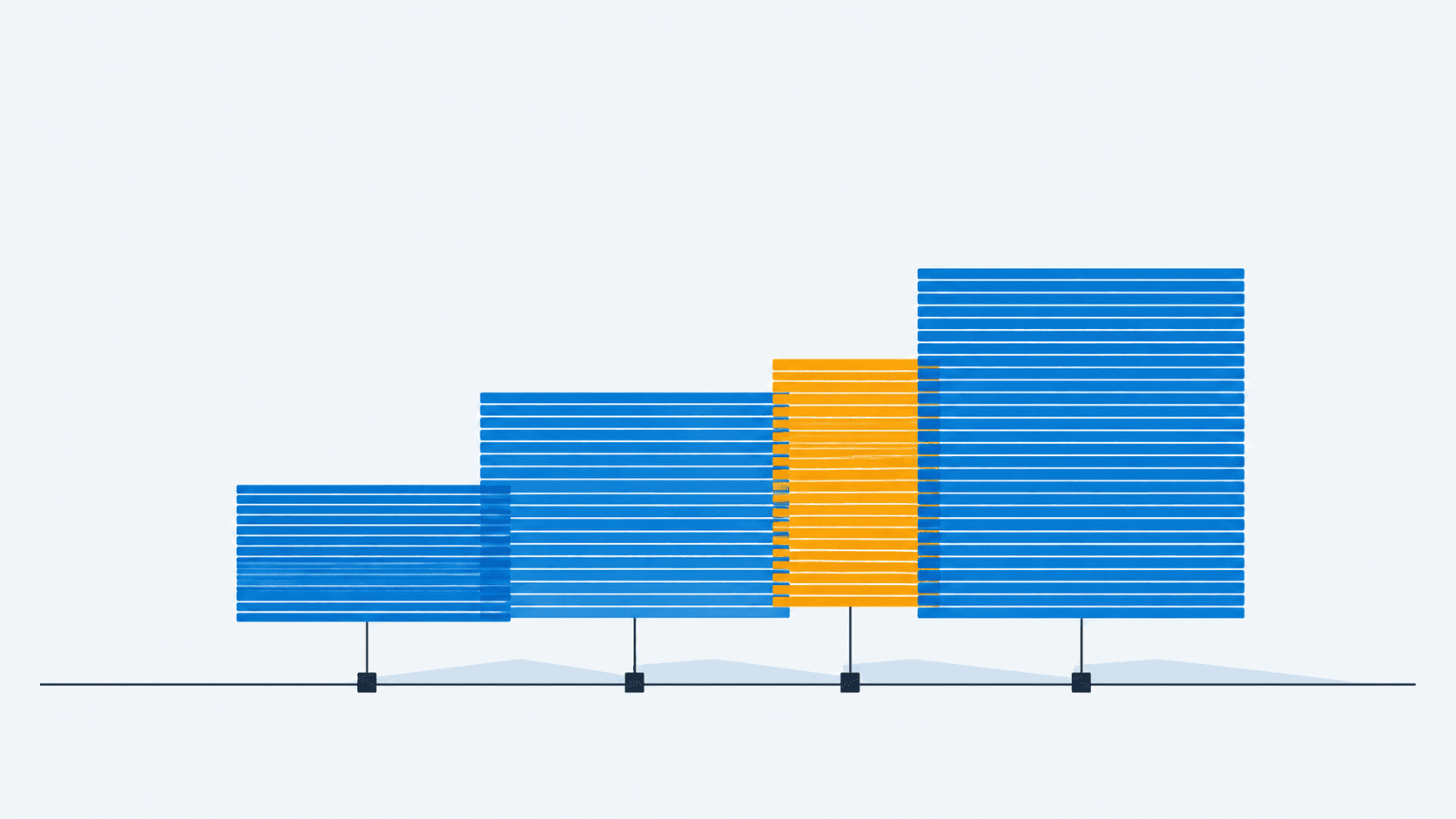 Minimalist Stacked Data Skyline