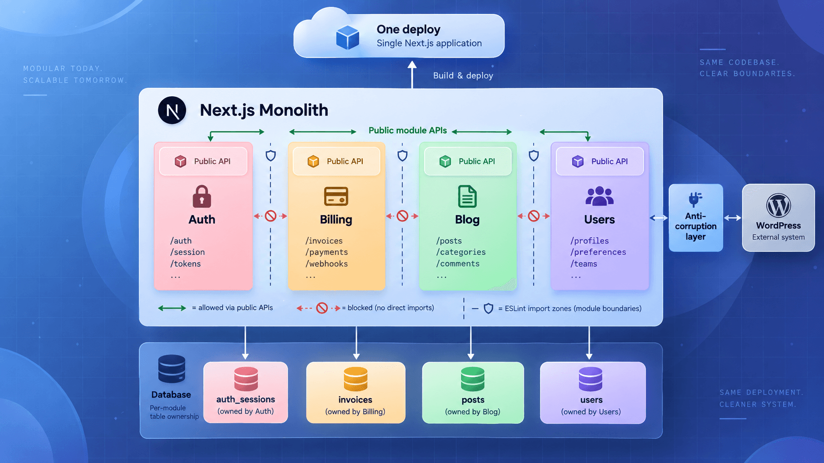 How to Enforce Module Boundaries in a Next.js Monolith